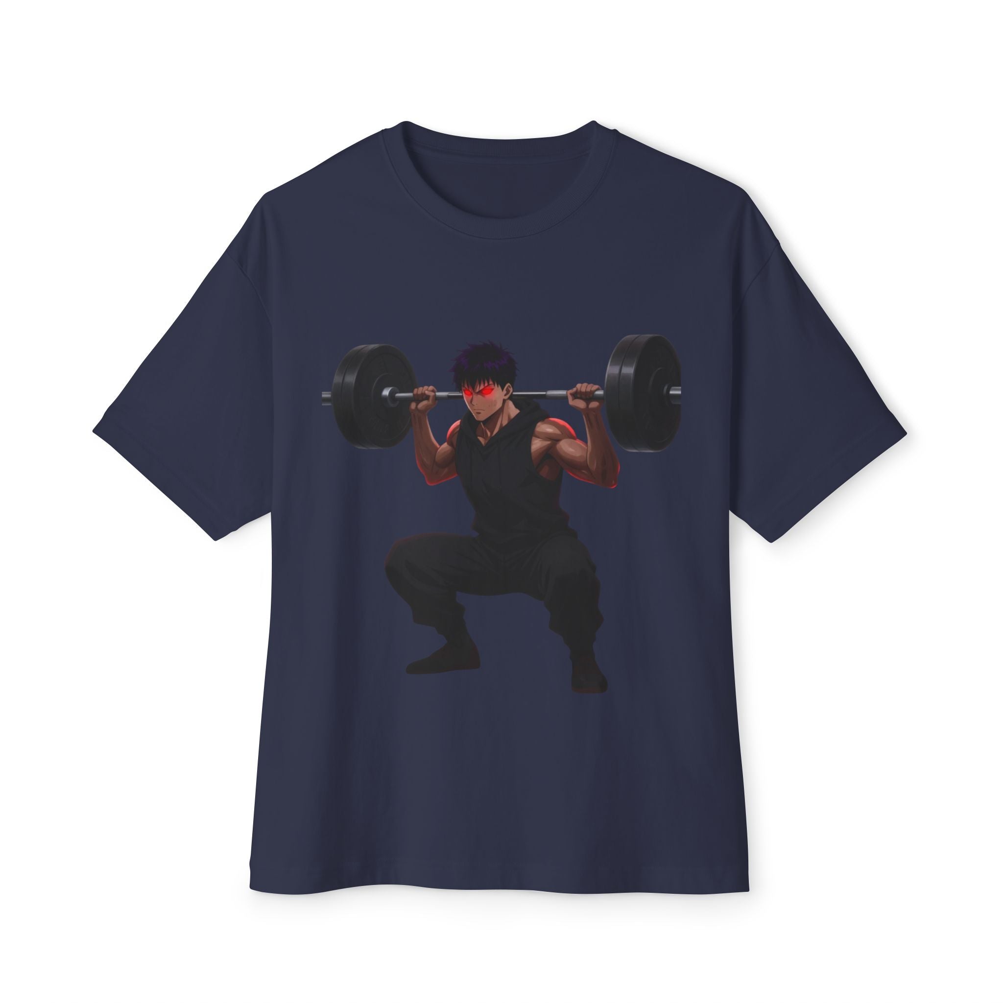 🔥💪Relentless by Choice Boxy Tee — Weightlifting Squat Graphic🥵🔥