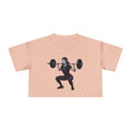 🔥💪Kronex Fit Train Like a Queen Crop Tee – Women's Gym Top🔥💯