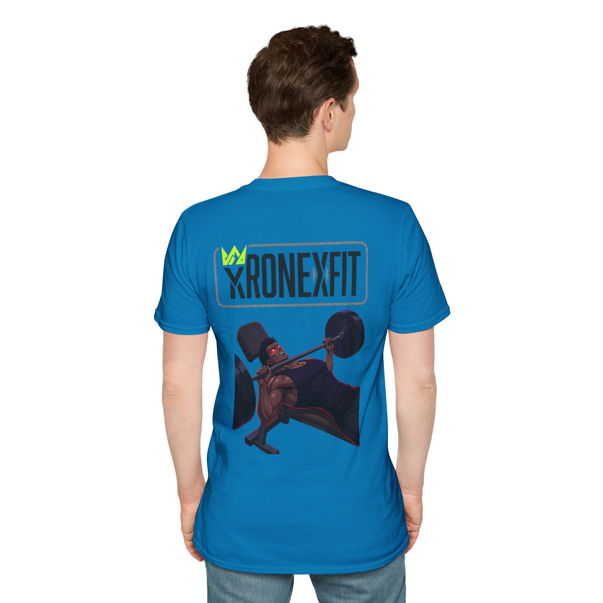 🥵💪💯Beast Mode Anime Gym Tee – Dark Warrior Muscle Shirt💯🔥