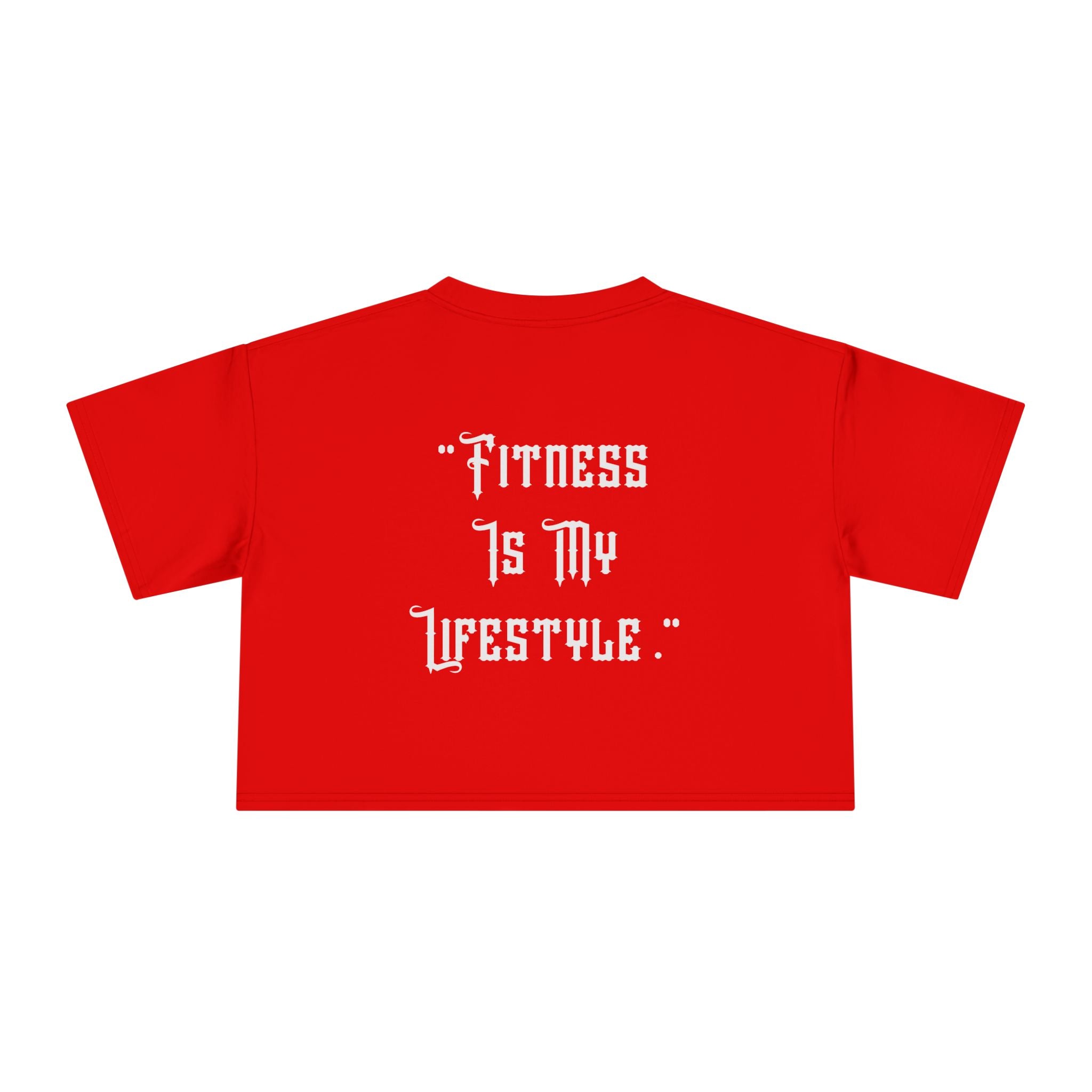 💪🔥Kronex Fit Fitness Is My Lifestyle Crop Tee – Women's Gym Top😍🥵🔥