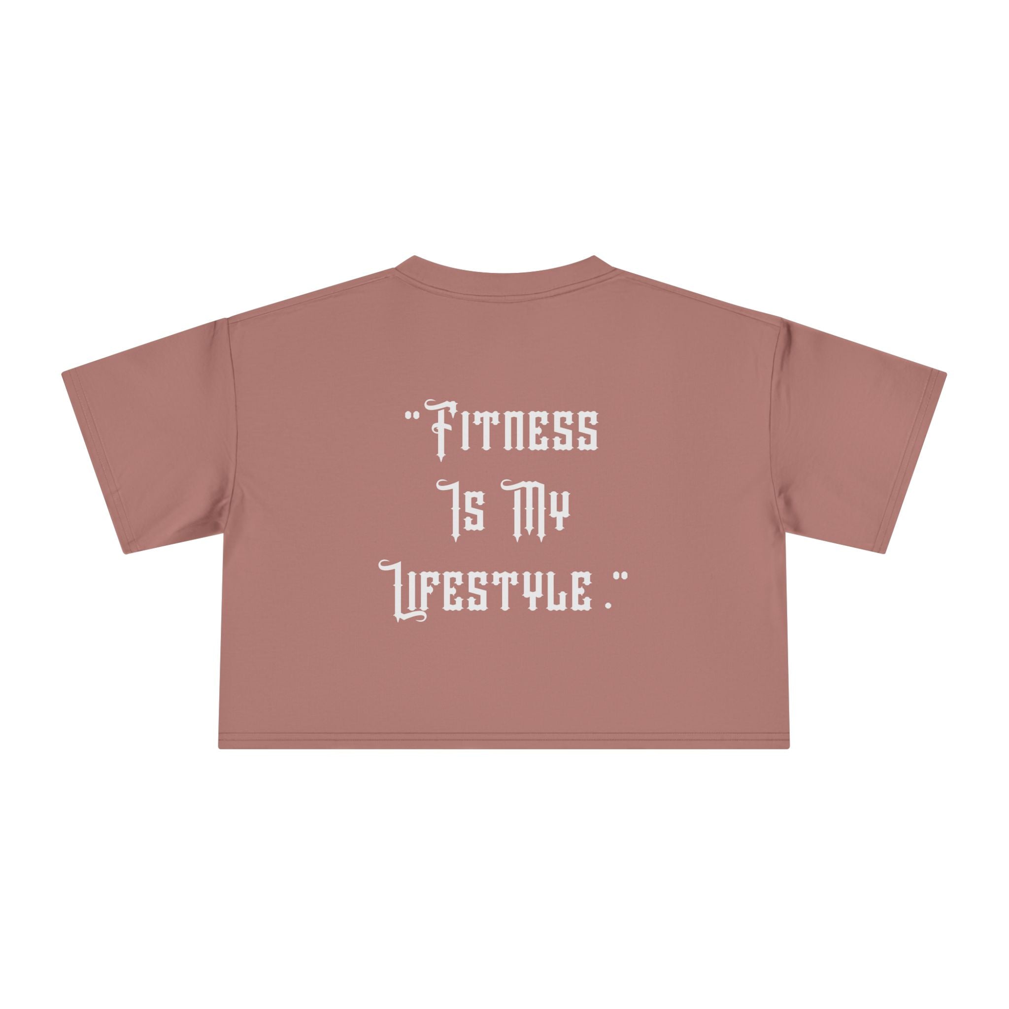 💪🔥Kronex Fit Fitness Is My Lifestyle Crop Tee – Women's Gym Top😍🥵🔥