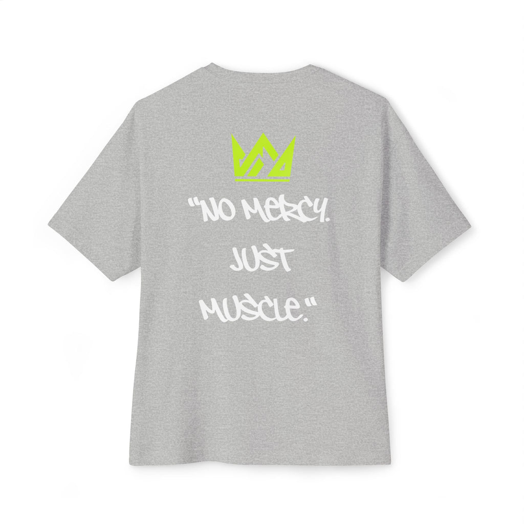 🔥No Mercy Just Muscle Tee — Straw Hat Lifter Graphic T-Shirt🔥