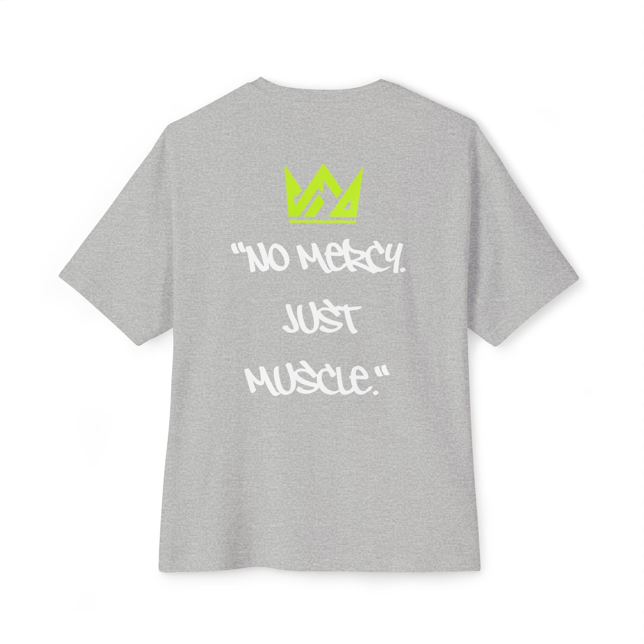 🔥No Mercy Just Muscle Tee — Straw Hat Lifter Graphic T-Shirt🔥