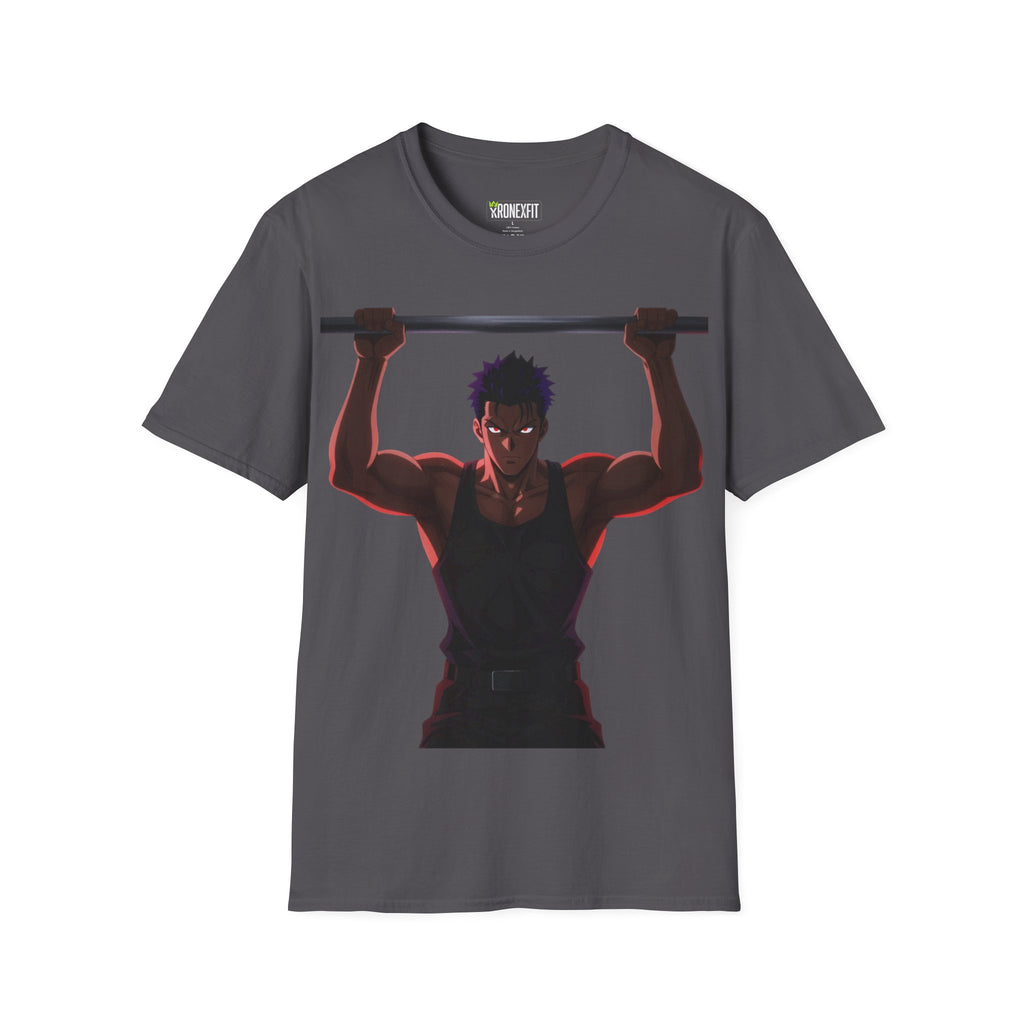 🔥Kronex Fit Shadow Warrior Tee – Anime Gym Graphic Shirt💯💪
