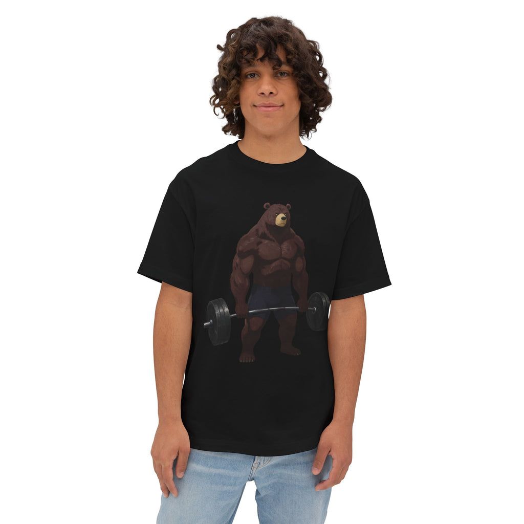 🔥🥵Kronex Fit Bear Tee – No Excuses, Just Results💯🔥