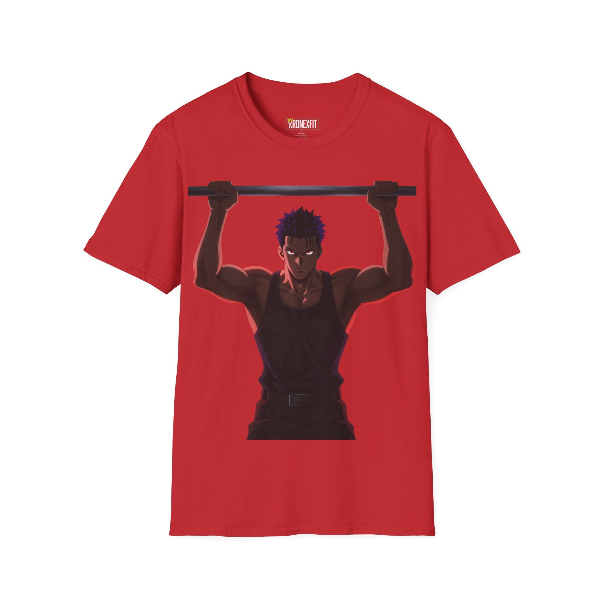 🔥Kronex Fit Shadow Warrior Tee – Anime Gym Graphic Shirt💯💪