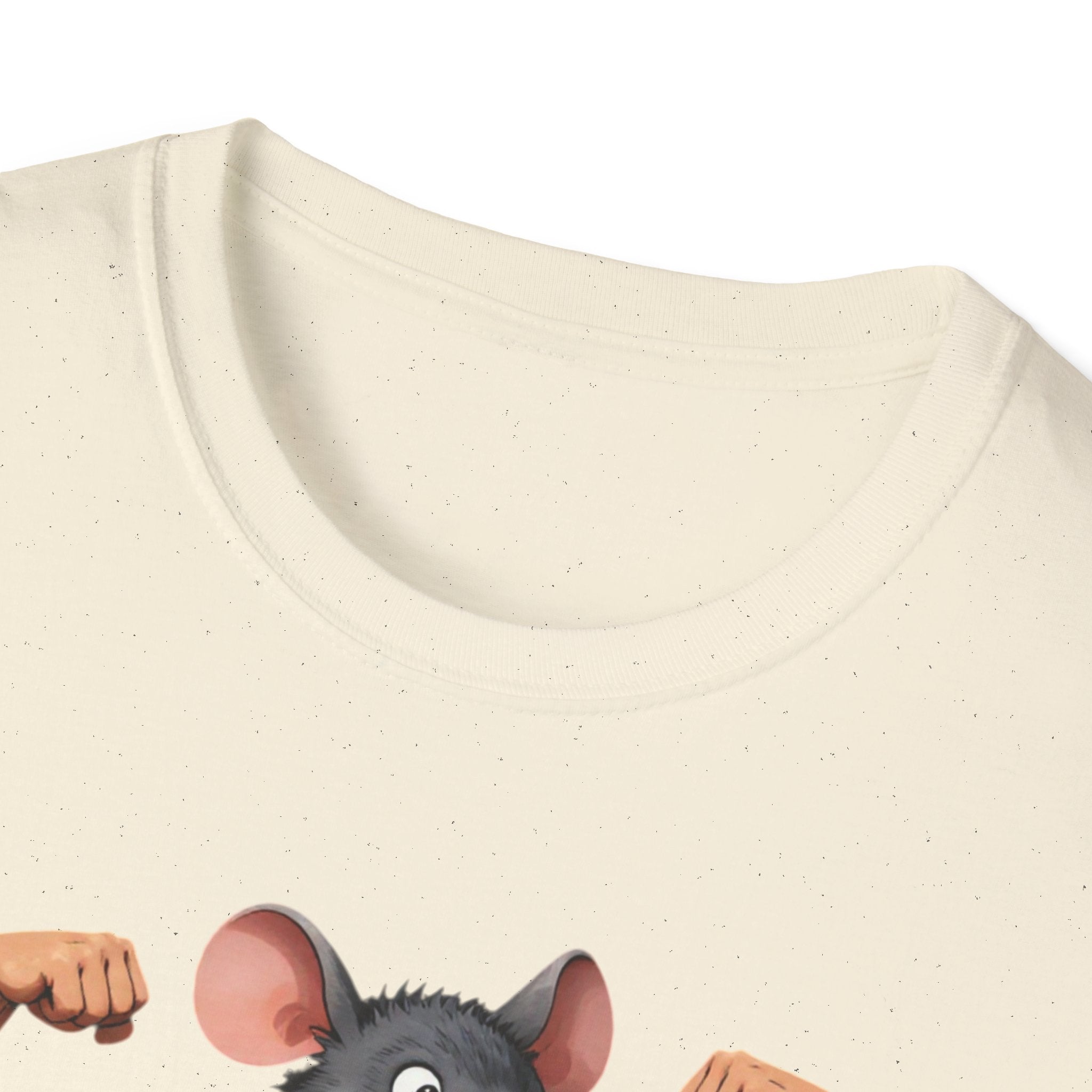 🔥🔥Muscle Rat T-Shirt — Funny Bodybuilder Mouse Fitness Tee🥵💪💪