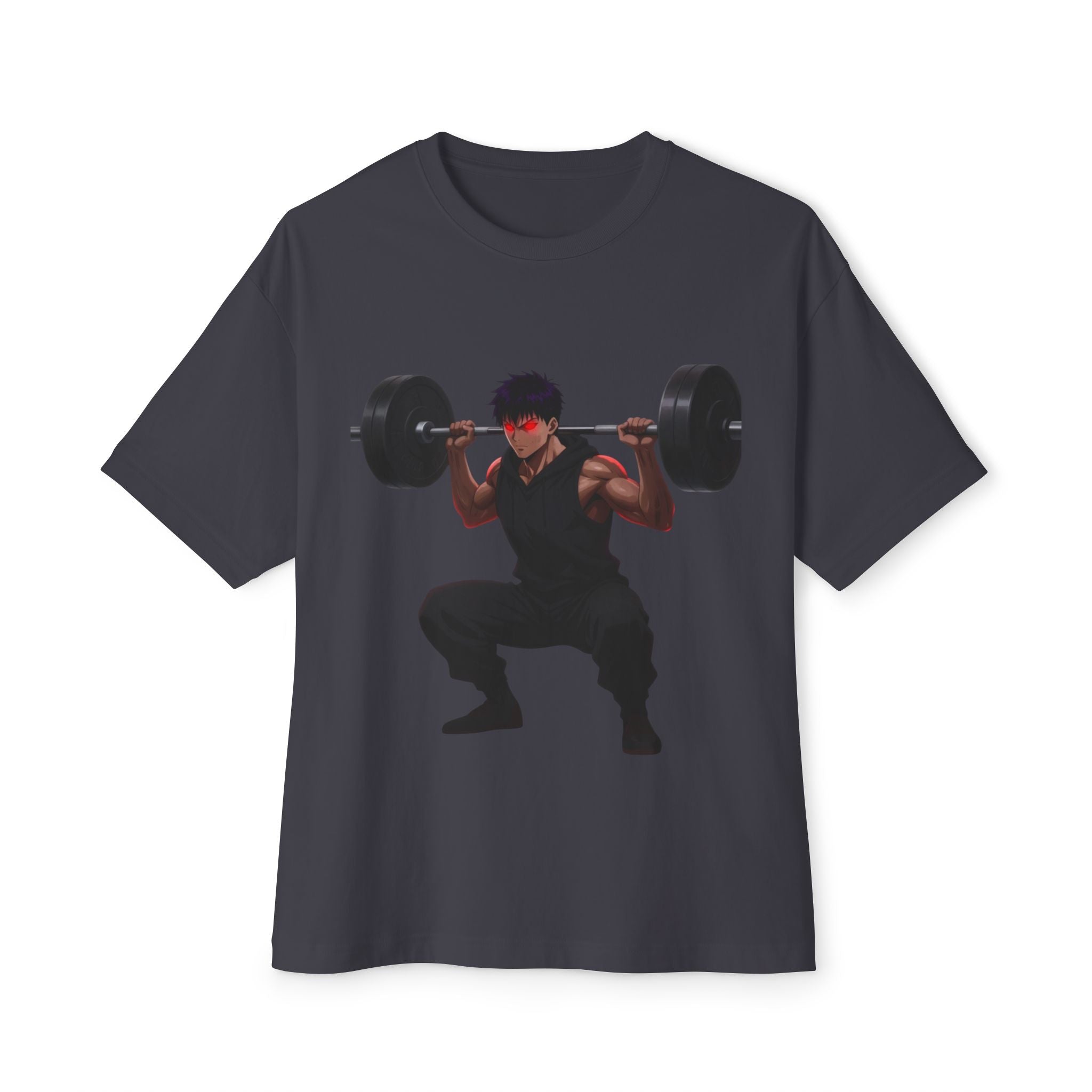 🔥💪Relentless by Choice Boxy Tee — Weightlifting Squat Graphic🥵🔥