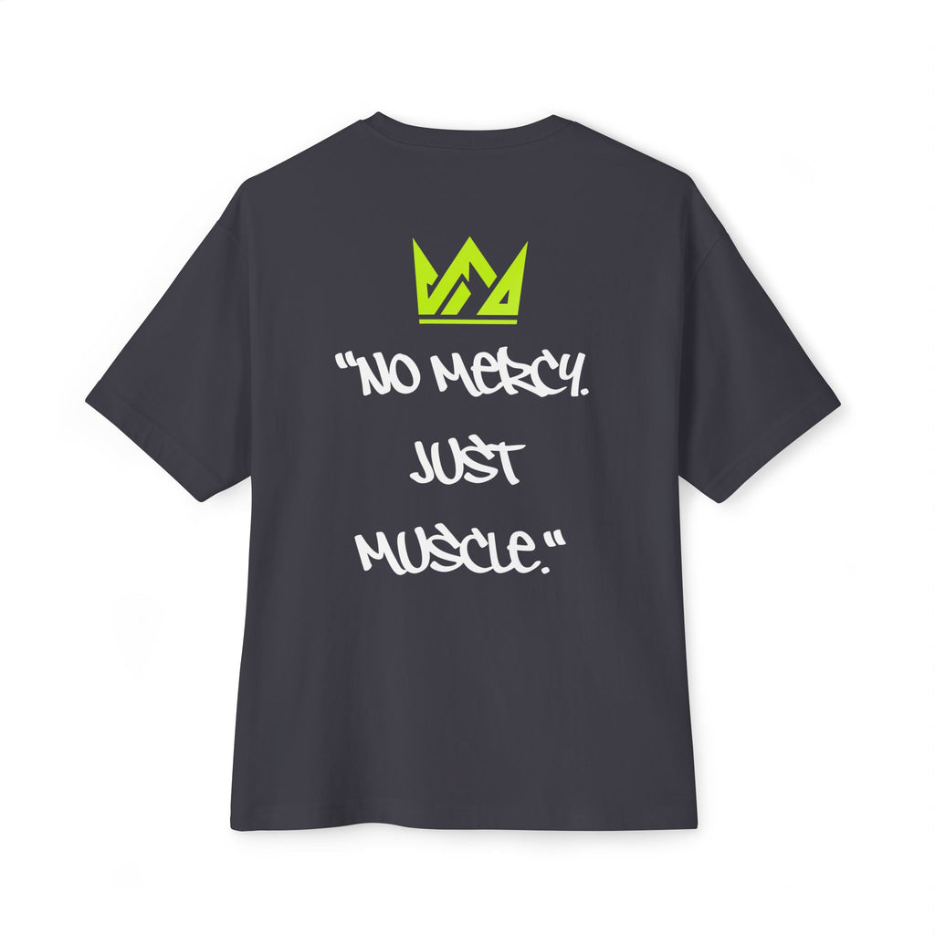 🔥No Mercy Just Muscle Tee — Straw Hat Lifter Graphic T-Shirt🔥