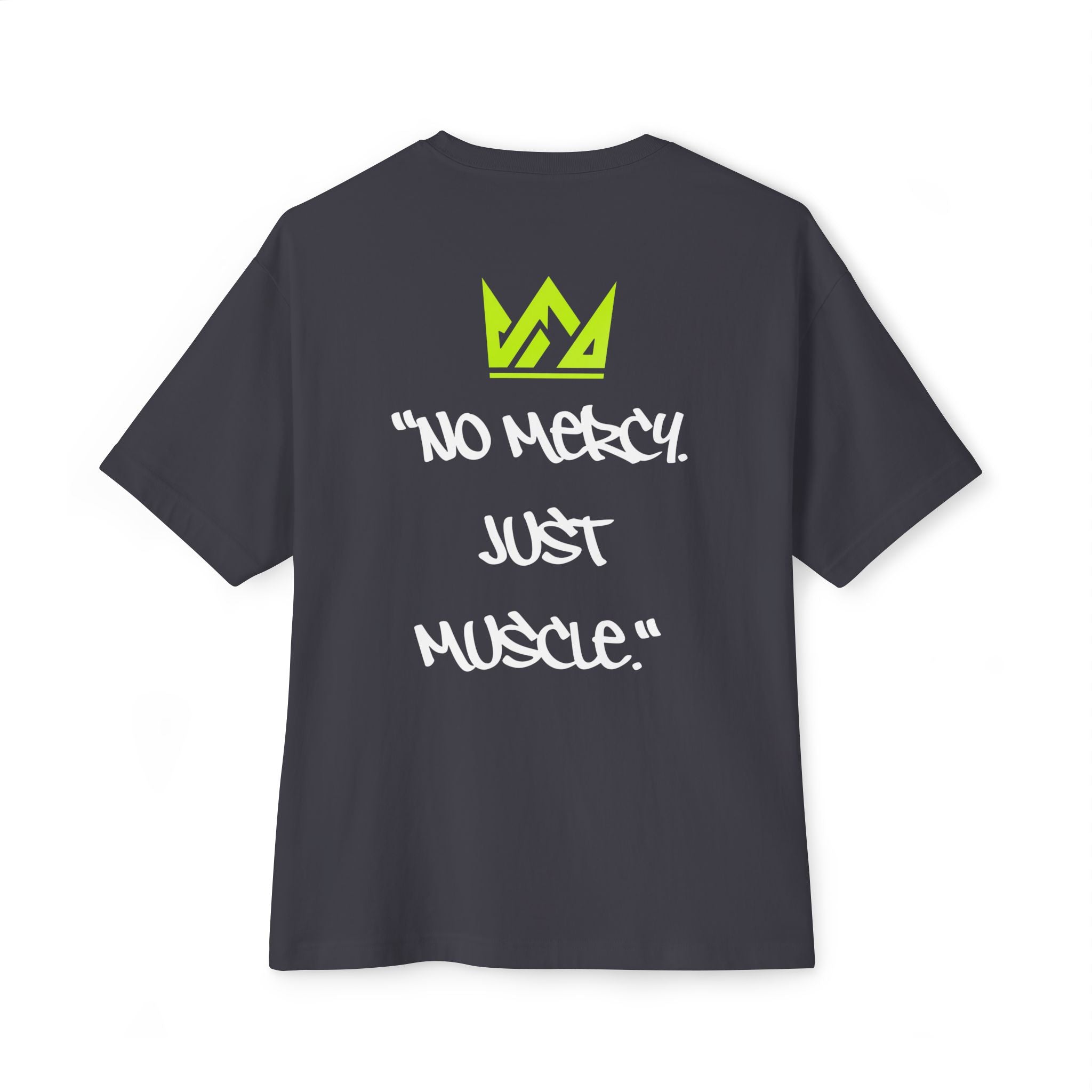 🔥No Mercy Just Muscle Tee — Straw Hat Lifter Graphic T-Shirt🔥