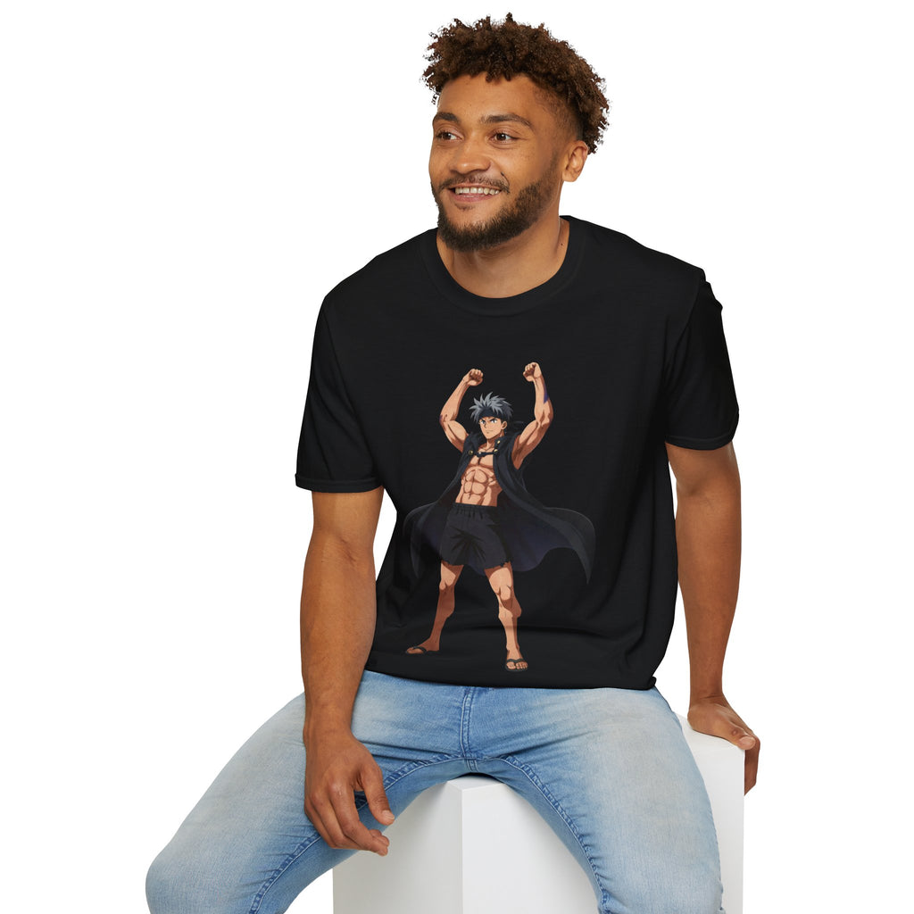 🥵🔥Kronex Fit Muscular Hero Tee – Anime Gym Graphic Shirt🔥💪