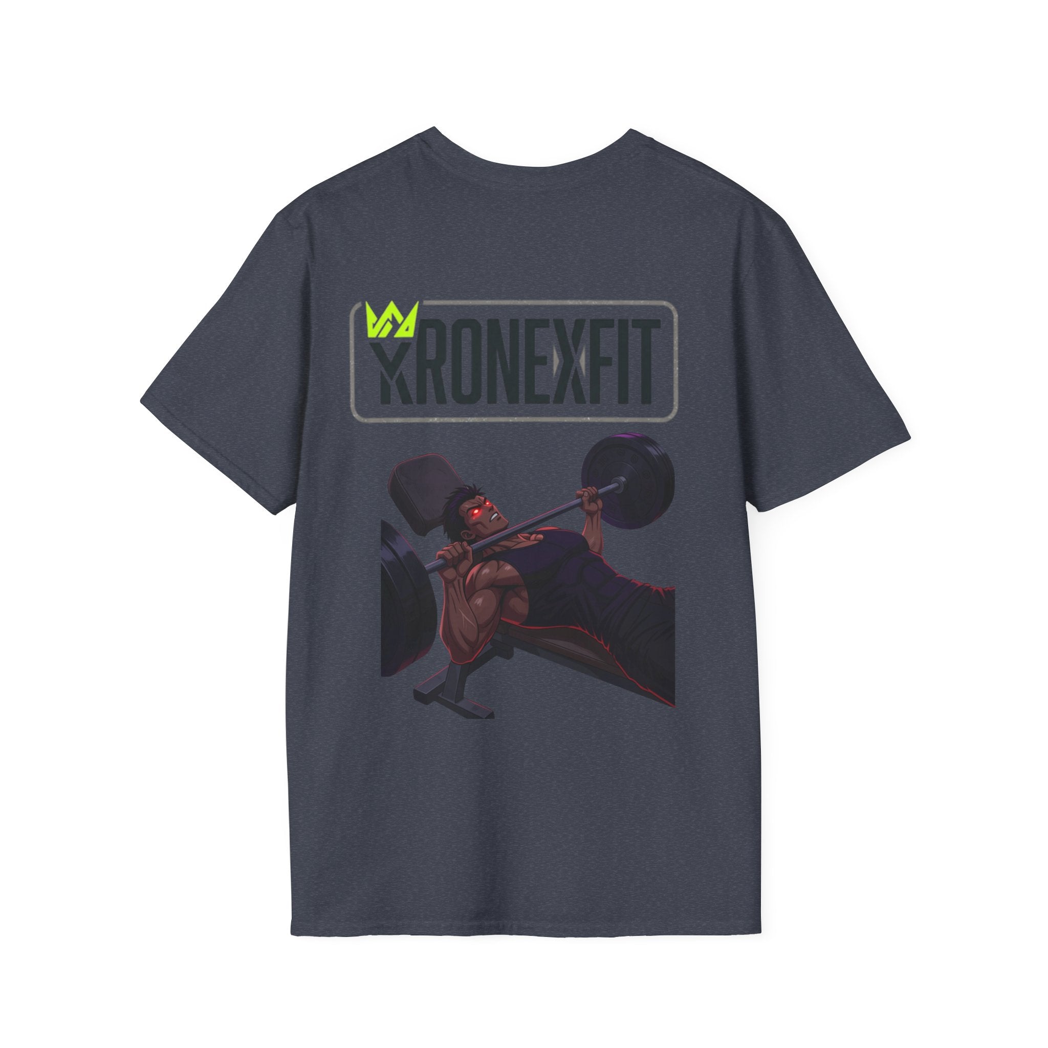 🥵💪💯Beast Mode Anime Gym Tee – Dark Warrior Muscle Shirt💯🔥