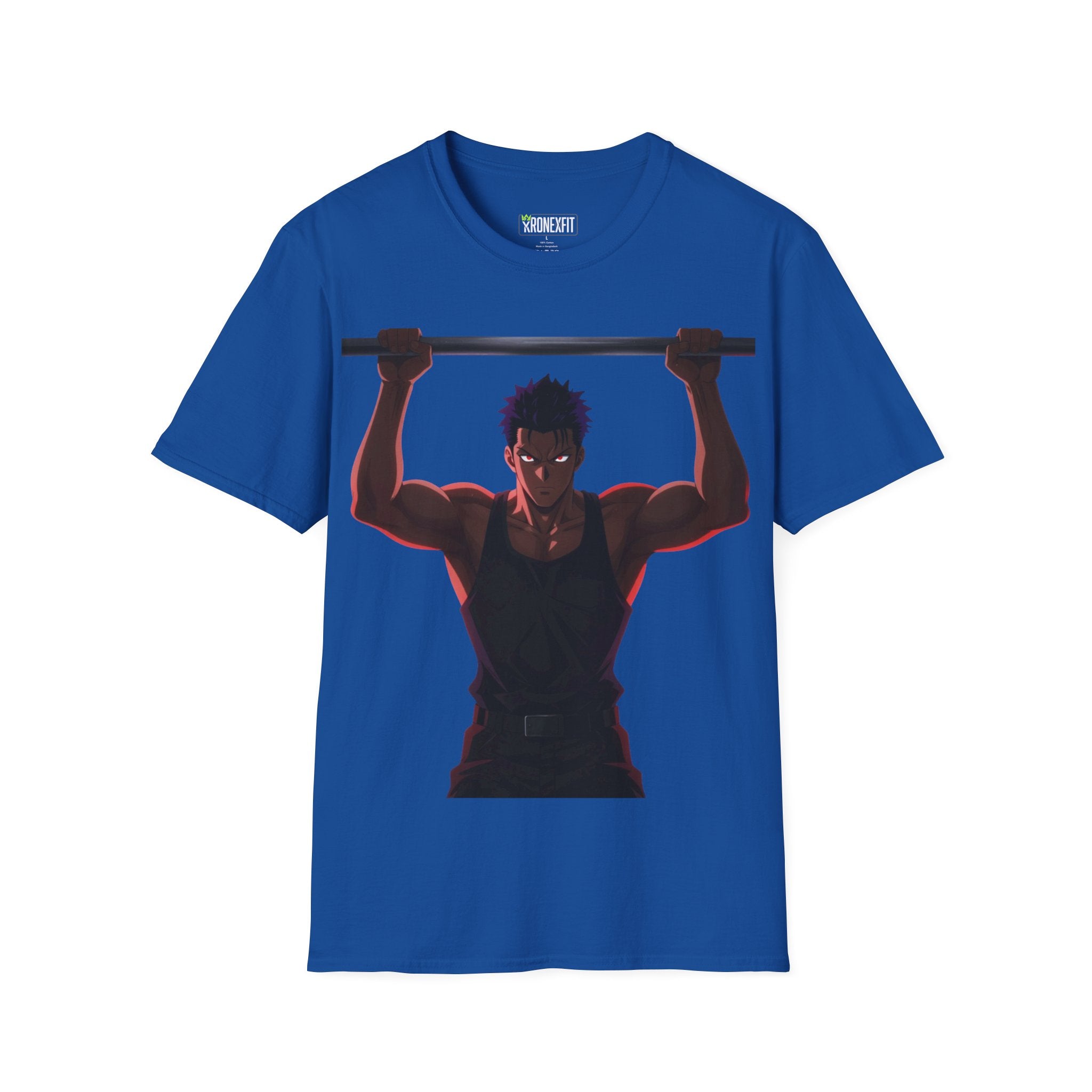 🔥Kronex Fit Shadow Warrior Tee – Anime Gym Graphic Shirt💯💪