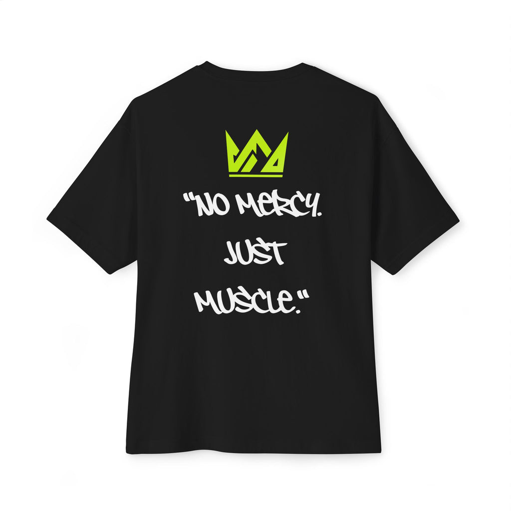 🔥No Mercy Just Muscle Tee — Straw Hat Lifter Graphic T-Shirt🔥
