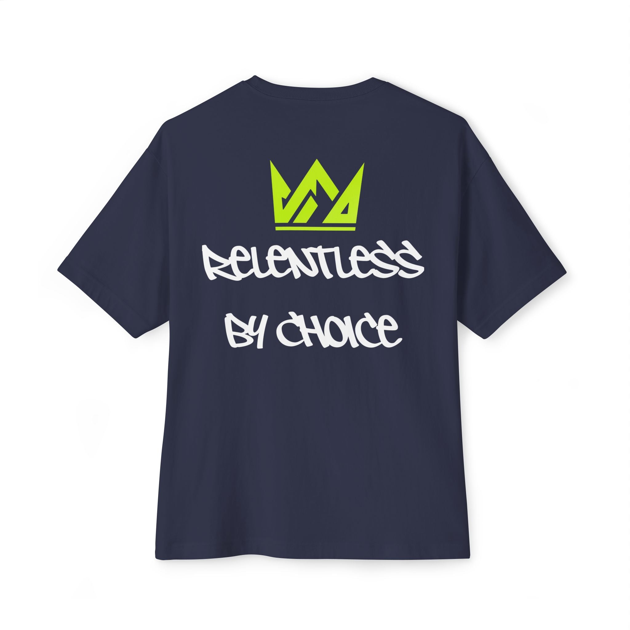 🔥💪Relentless by Choice Boxy Tee — Weightlifting Squat Graphic🥵🔥