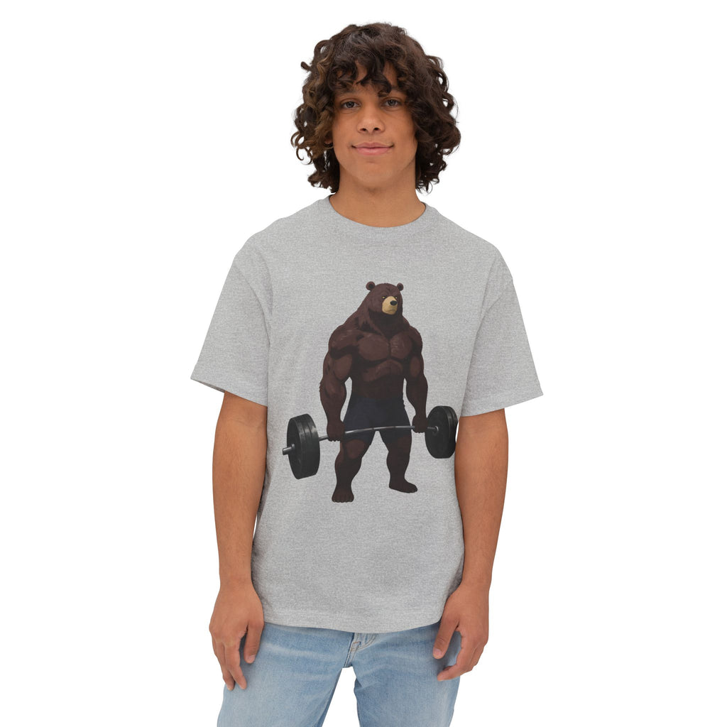 🔥🥵Kronex Fit Bear Tee – No Excuses, Just Results💯🔥
