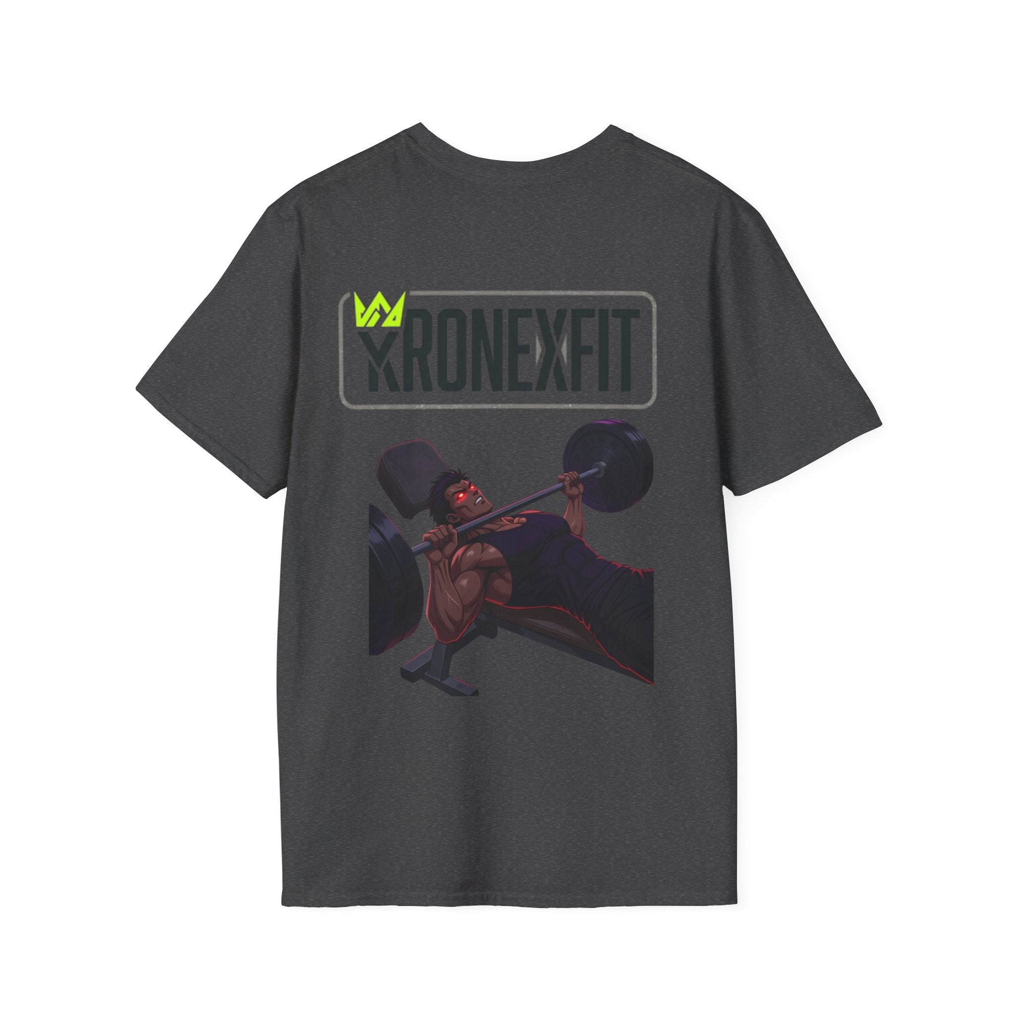 🥵💪💯Beast Mode Anime Gym Tee – Dark Warrior Muscle Shirt💯🔥