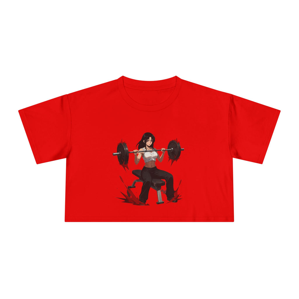 💪🔥Kronex Fit Fitness Is My Lifestyle Crop Tee – Women's Gym Top😍🥵🔥
