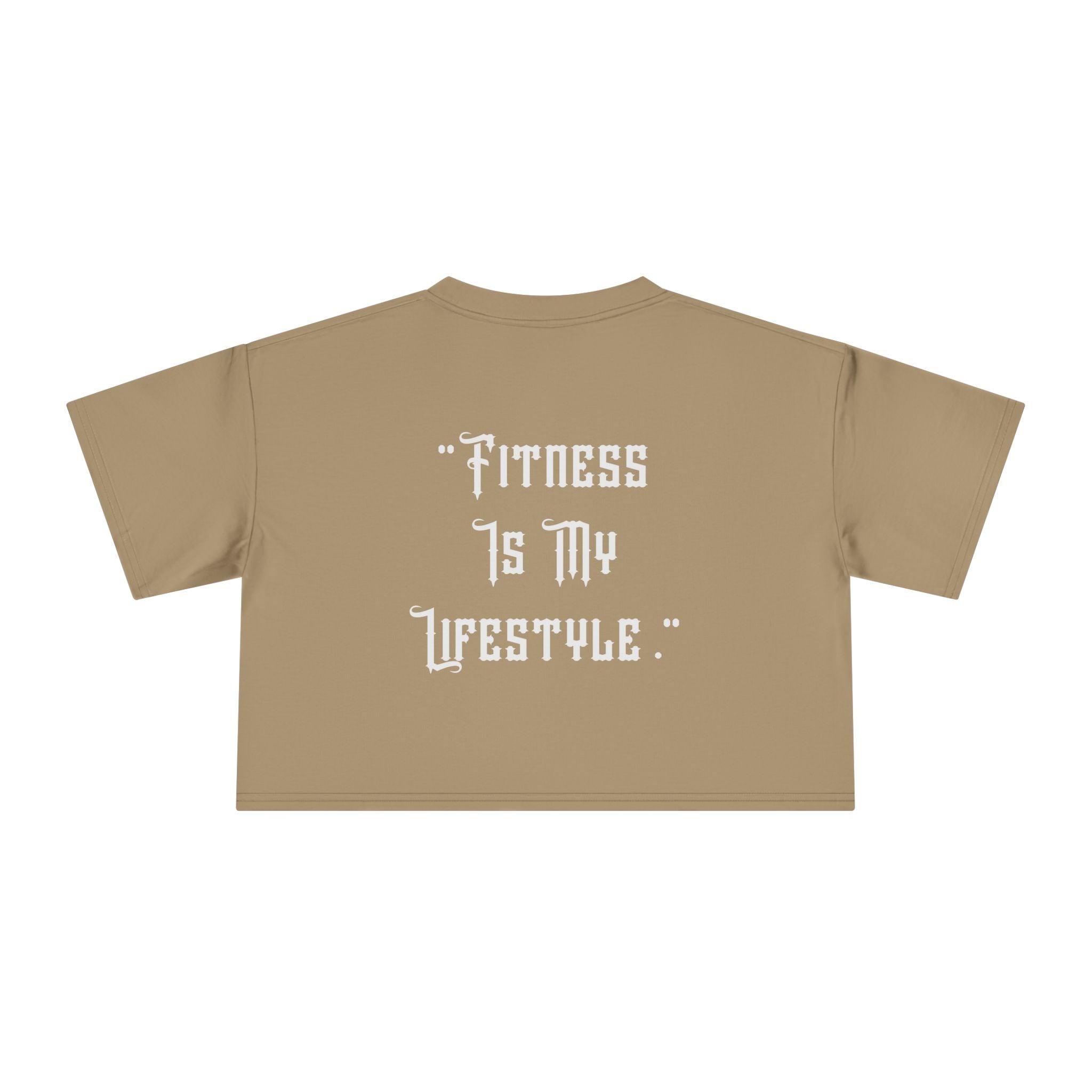 💪🔥Kronex Fit Fitness Is My Lifestyle Crop Tee – Women's Gym Top😍🥵🔥