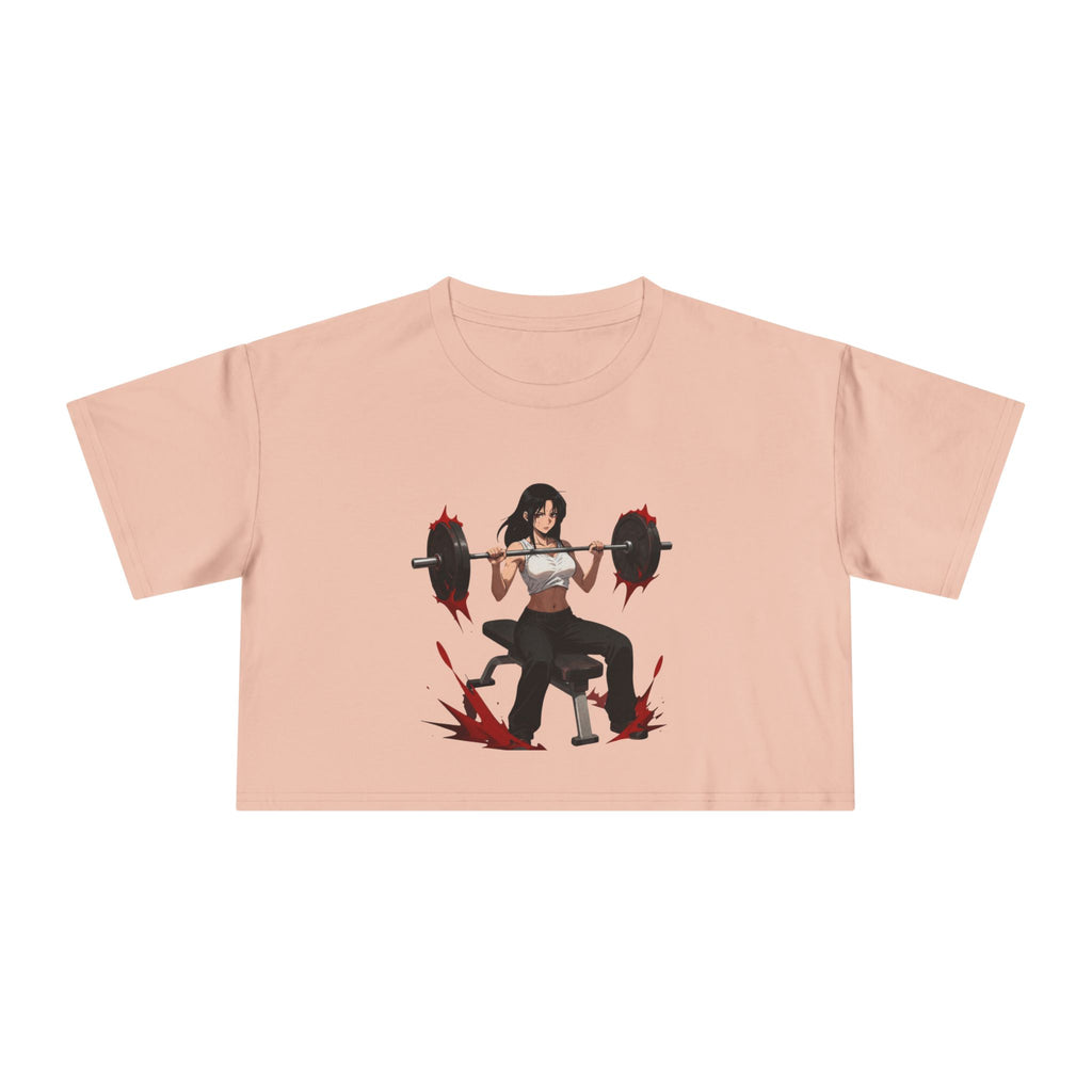 💪🔥Kronex Fit Fitness Is My Lifestyle Crop Tee – Women's Gym Top😍🥵🔥