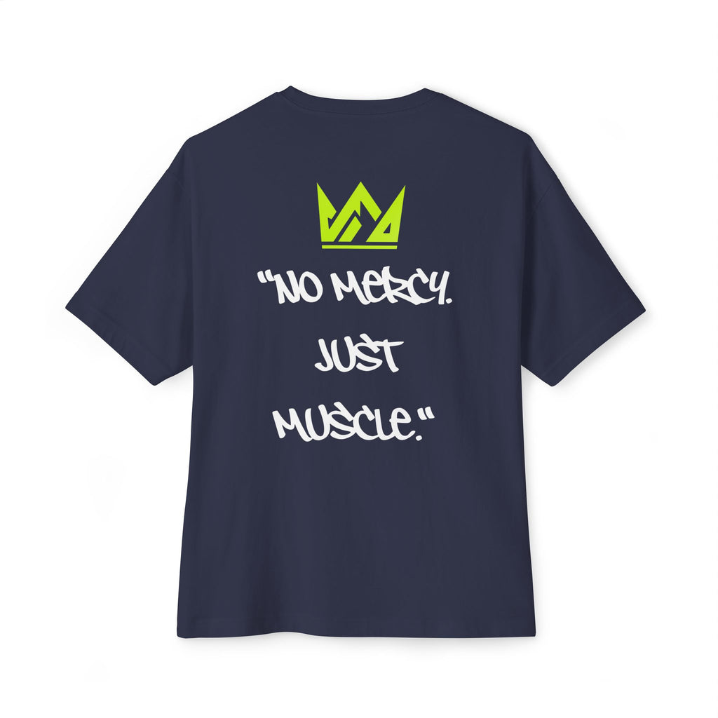 🔥No Mercy Just Muscle Tee — Straw Hat Lifter Graphic T-Shirt🔥