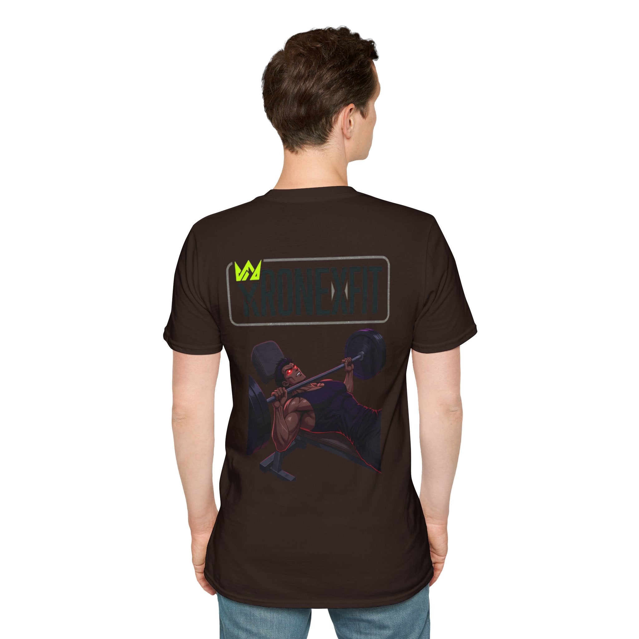 🥵💪💯Beast Mode Anime Gym Tee – Dark Warrior Muscle Shirt💯🔥
