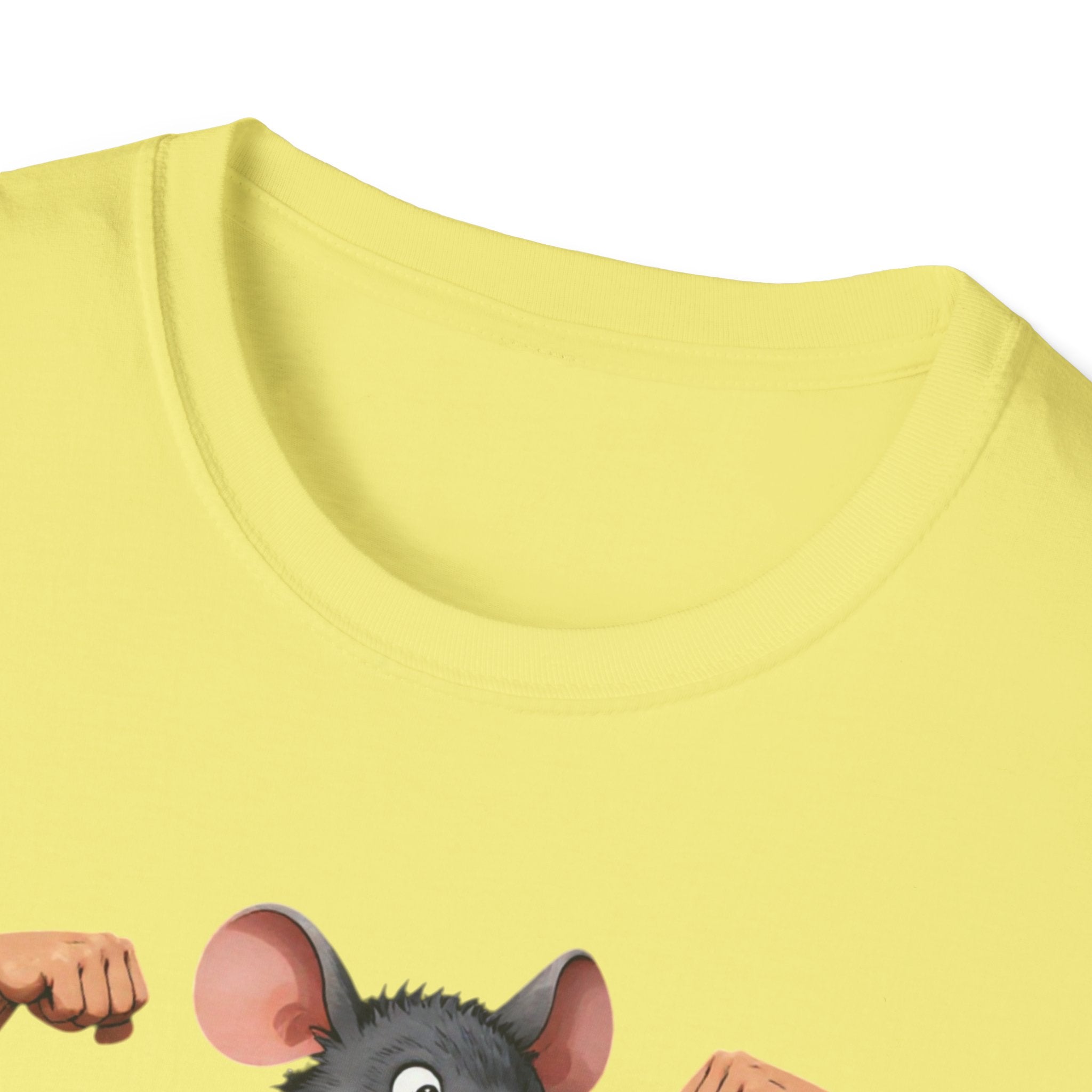 🔥🔥Muscle Rat T-Shirt — Funny Bodybuilder Mouse Fitness Tee🥵💪💪