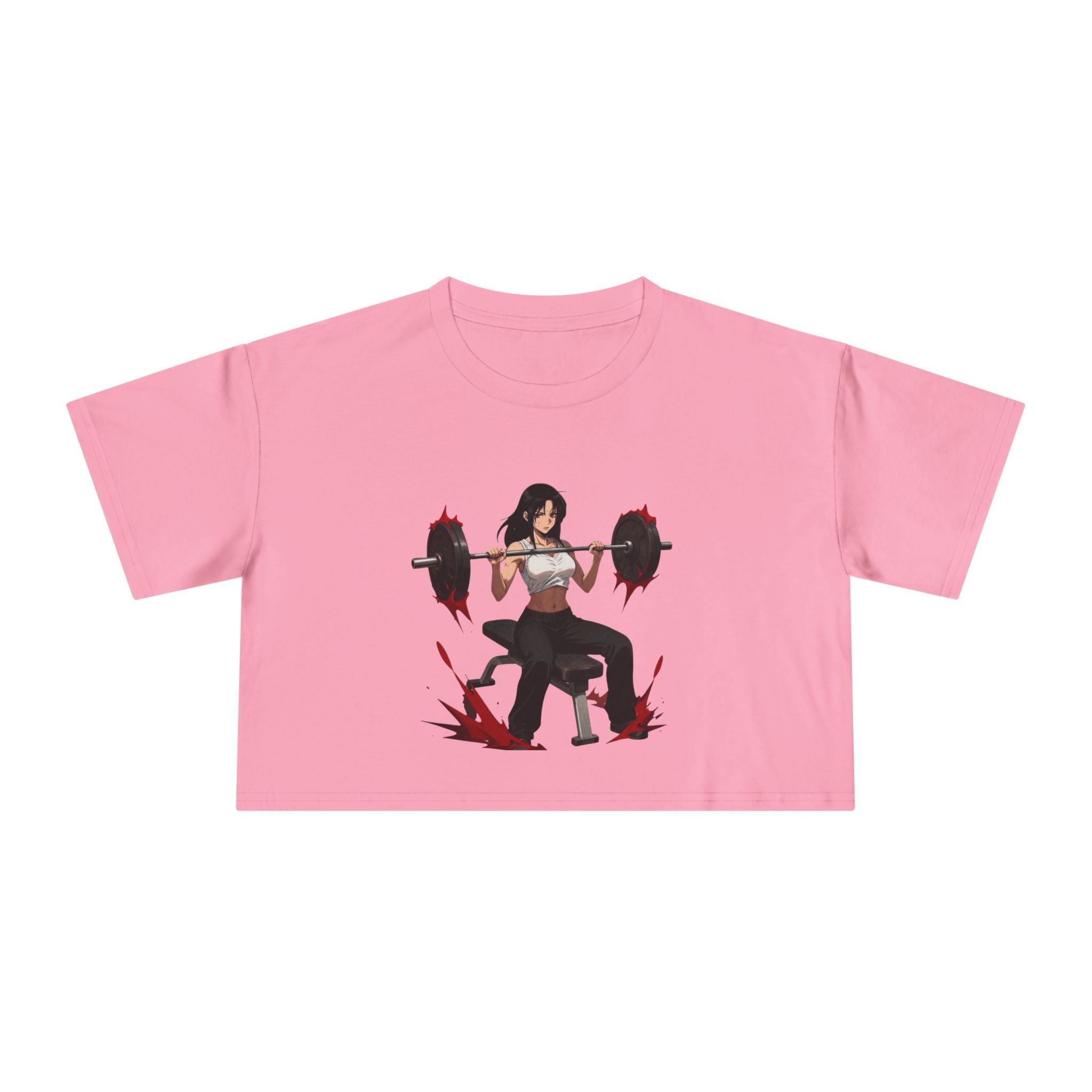 💪🔥Kronex Fit Fitness Is My Lifestyle Crop Tee – Women's Gym Top😍🥵🔥