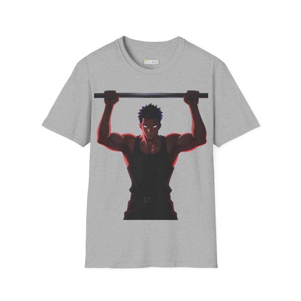 🔥Kronex Fit Shadow Warrior Tee – Anime Gym Graphic Shirt💯💪