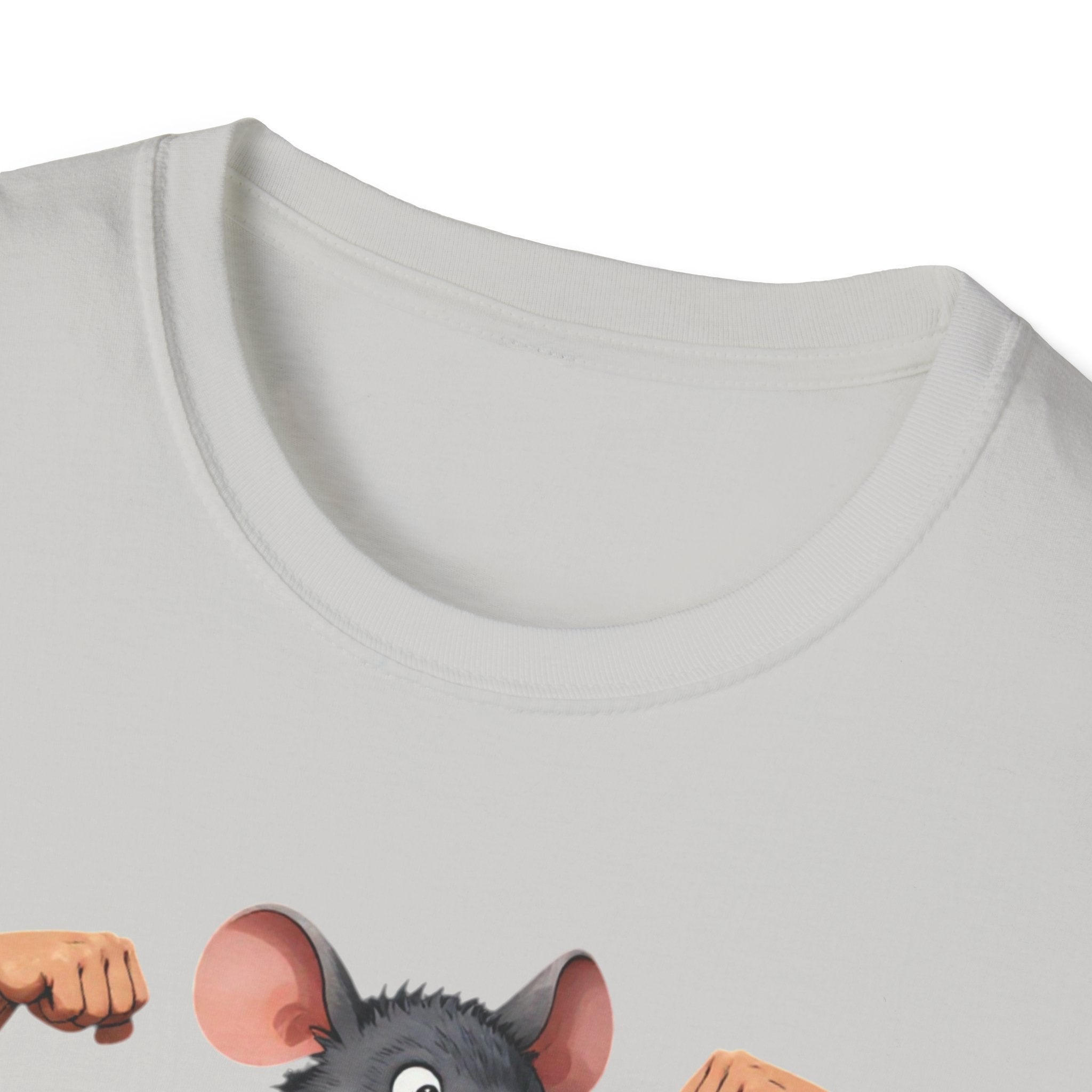 🔥🔥Muscle Rat T-Shirt — Funny Bodybuilder Mouse Fitness Tee🥵💪💪