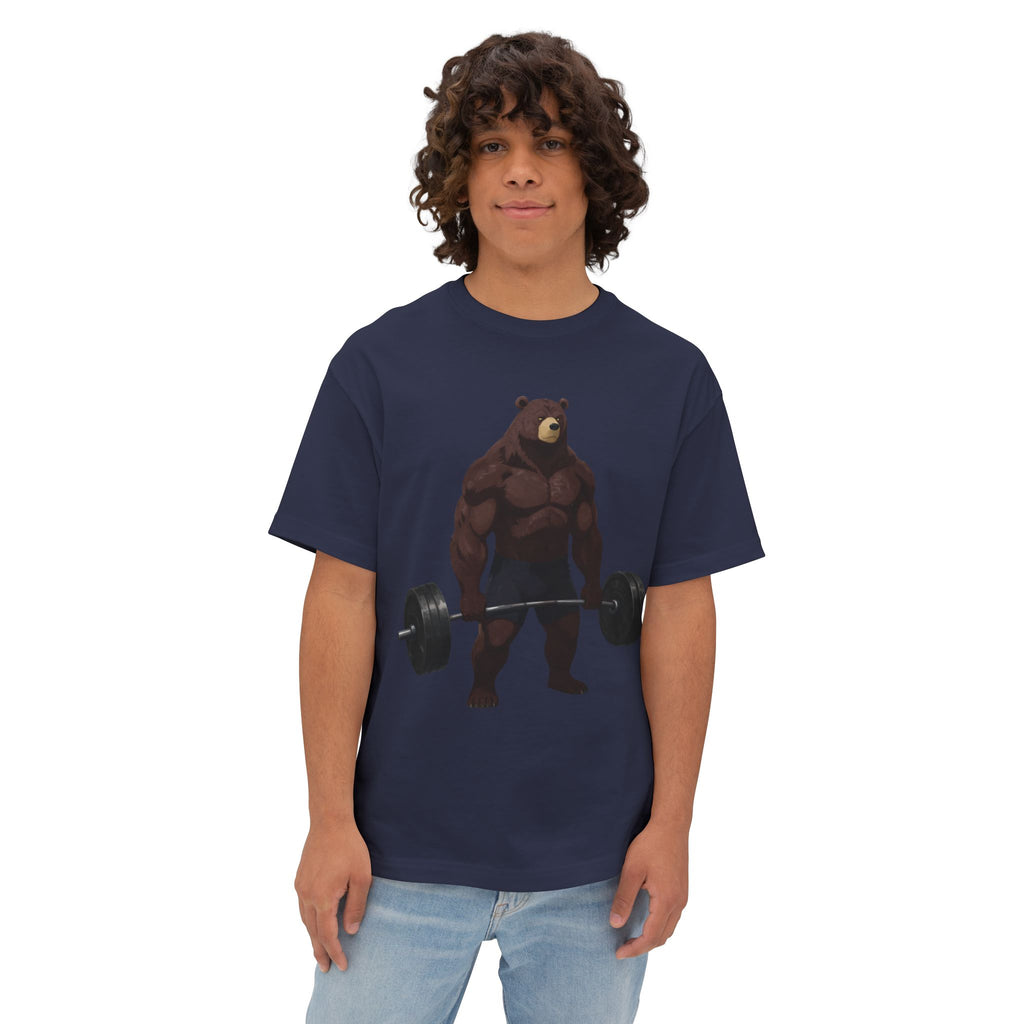 🔥🥵Kronex Fit Bear Tee – No Excuses, Just Results💯🔥