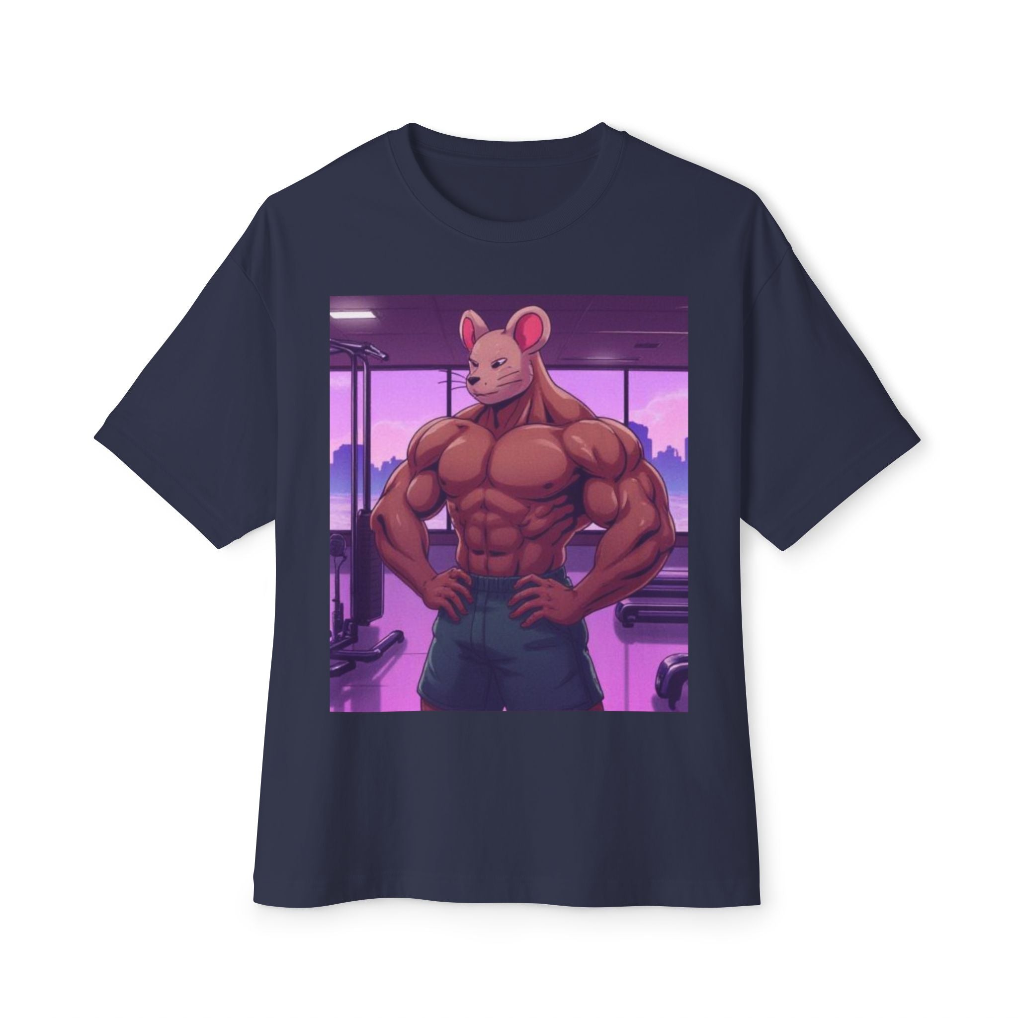 🔥Muscular Mouse Hardcore Gym Tee💪