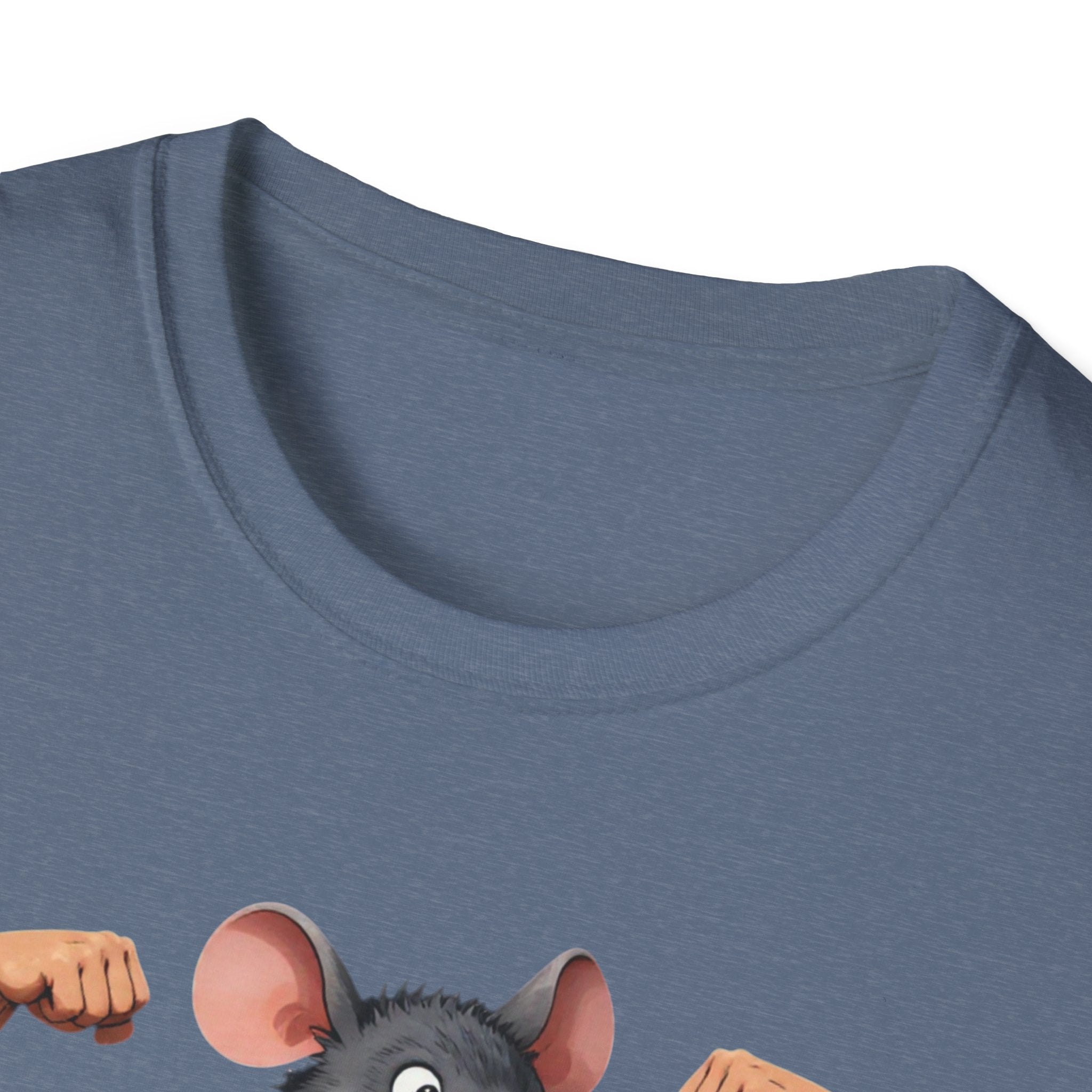 🔥🔥Muscle Rat T-Shirt — Funny Bodybuilder Mouse Fitness Tee🥵💪💪