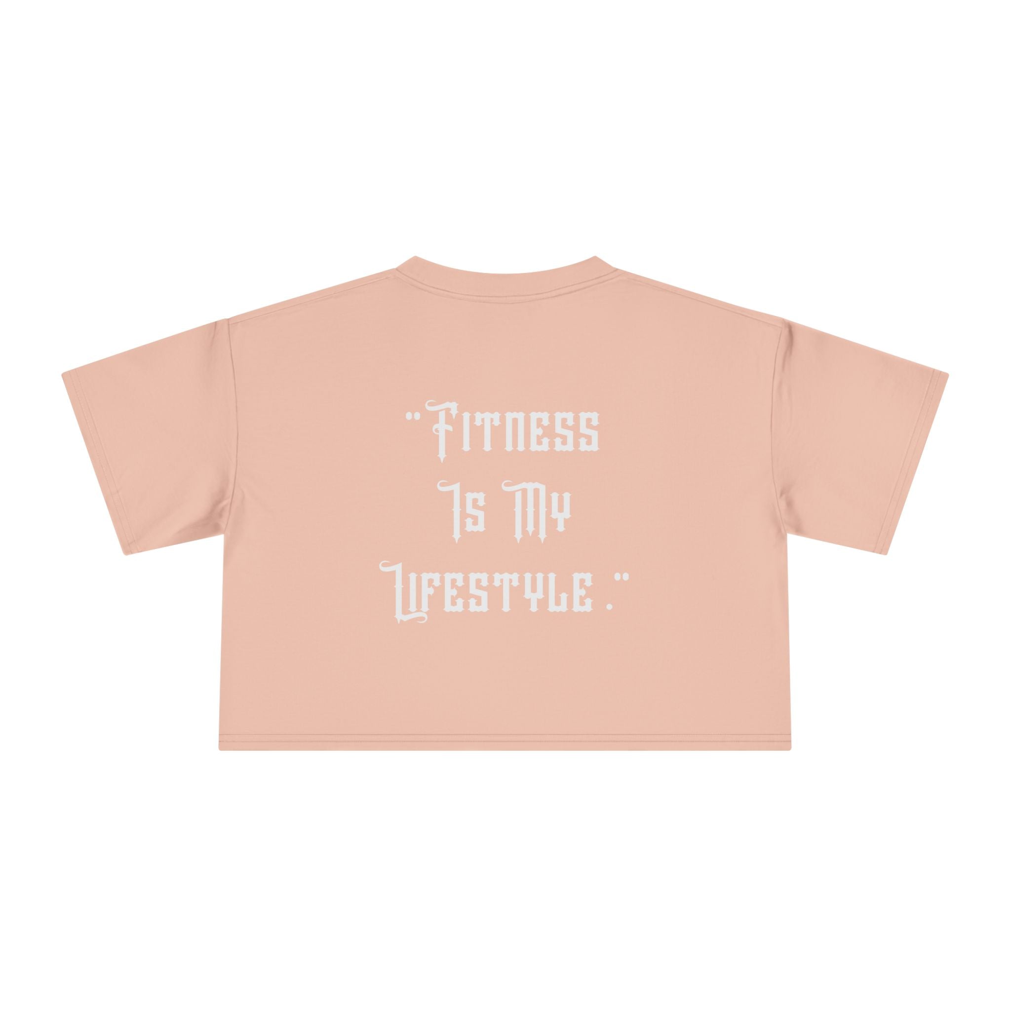 💪🔥Kronex Fit Fitness Is My Lifestyle Crop Tee – Women's Gym Top😍🥵🔥