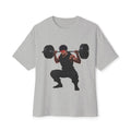 🔥💪Relentless by Choice Boxy Tee — Weightlifting Squat Graphic🥵🔥