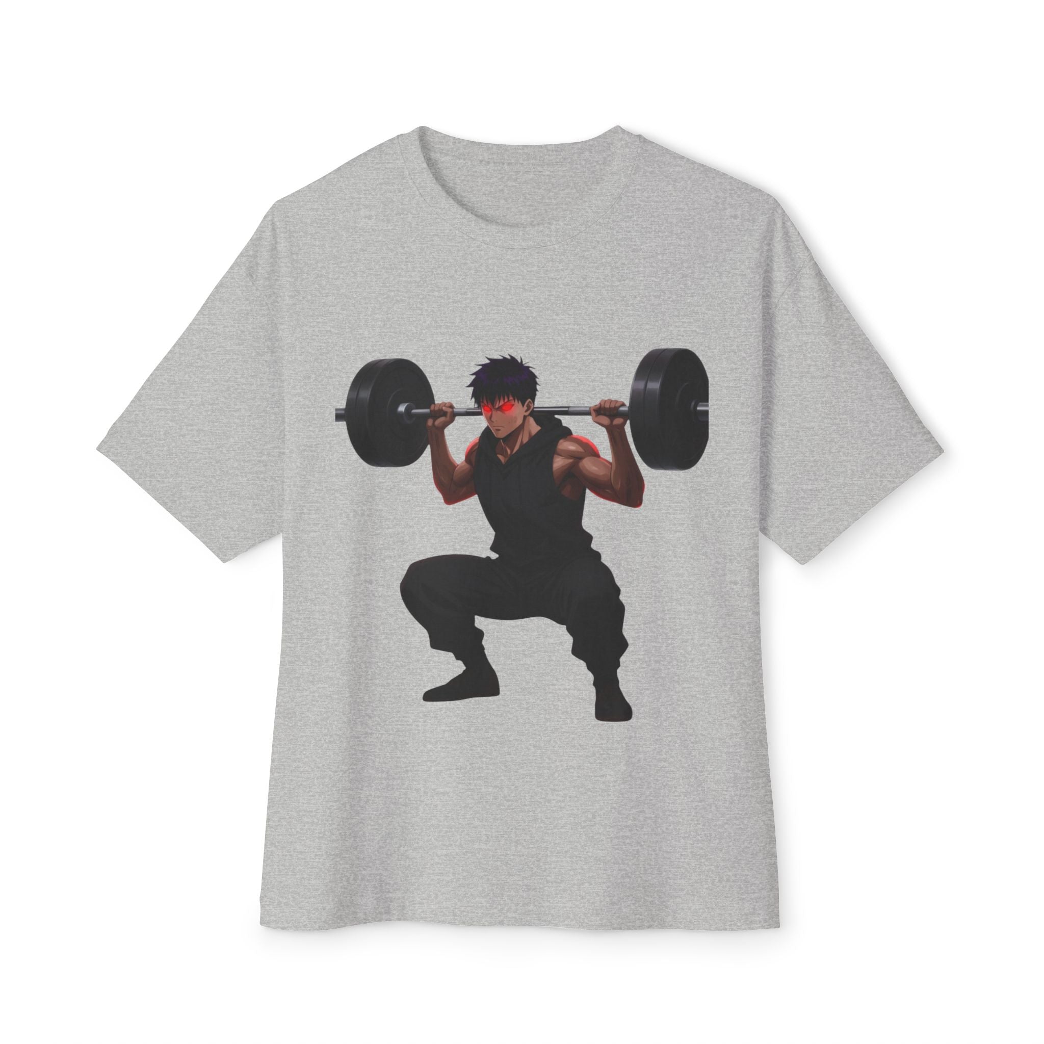 🔥💪Relentless by Choice Boxy Tee — Weightlifting Squat Graphic🥵🔥