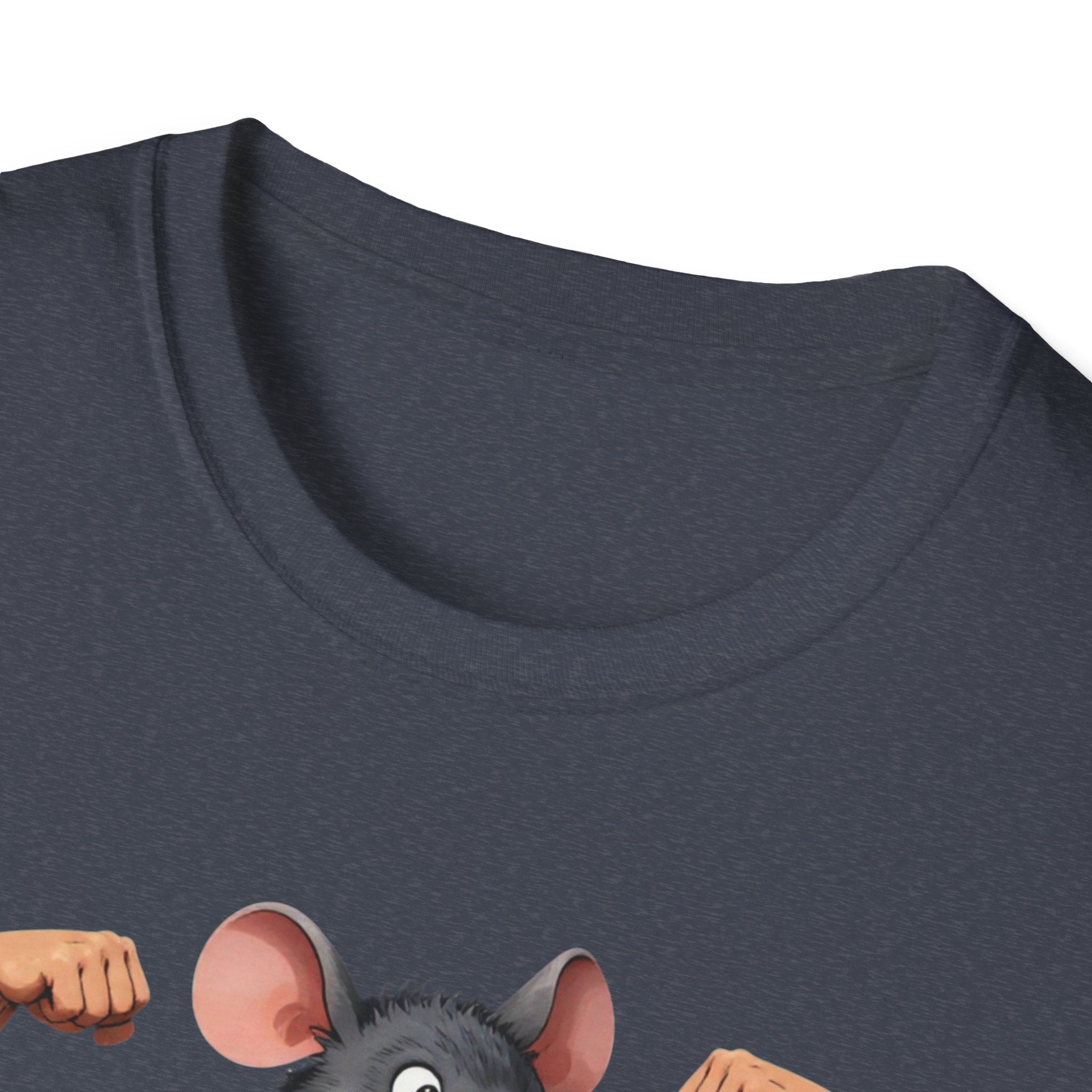 🔥🔥Muscle Rat T-Shirt — Funny Bodybuilder Mouse Fitness Tee🥵💪💪