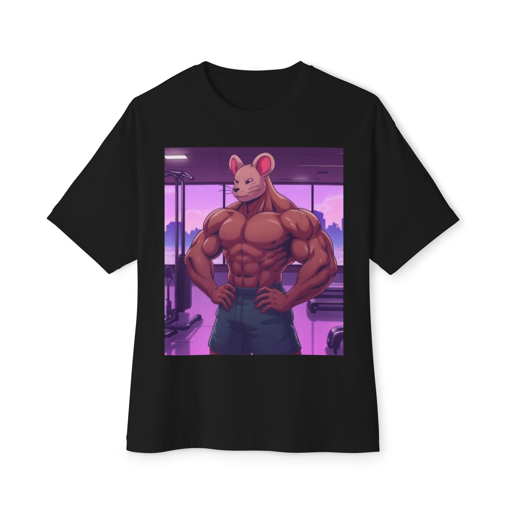 🔥Muscular Mouse Hardcore Gym Tee💪