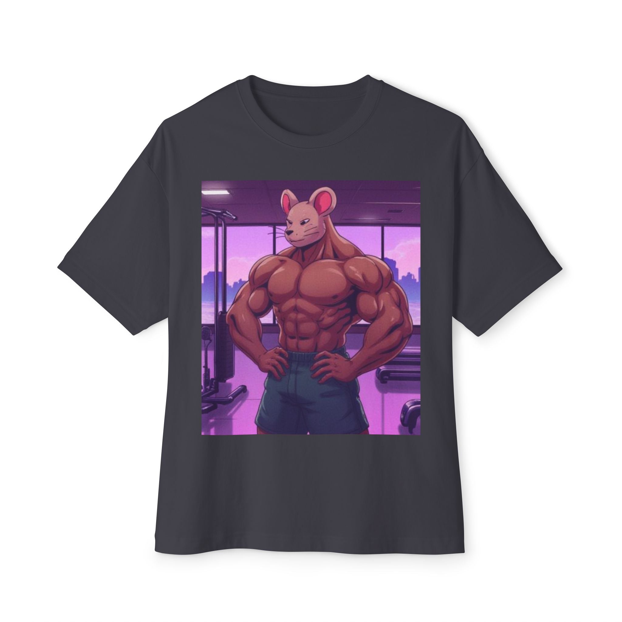 🔥Muscular Mouse Hardcore Gym Tee💪