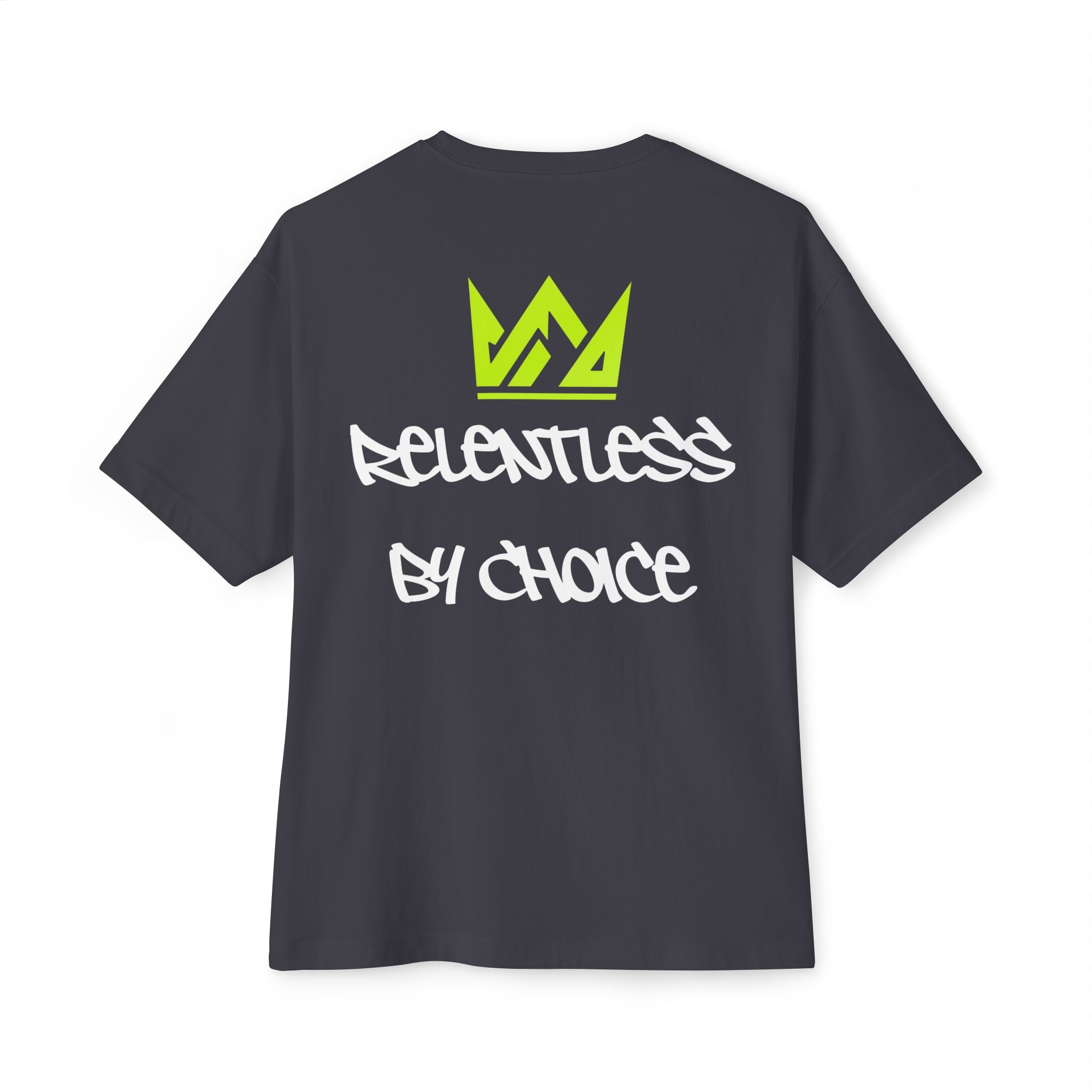 🔥💪Relentless by Choice Boxy Tee — Weightlifting Squat Graphic🥵🔥