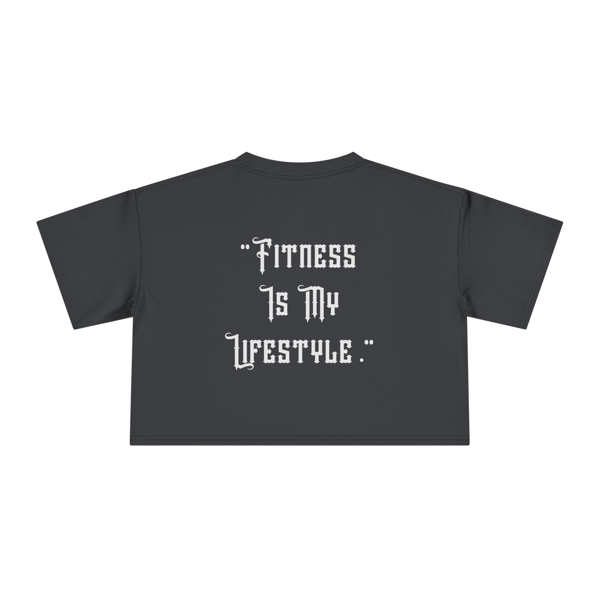 💪🔥Kronex Fit Fitness Is My Lifestyle Crop Tee – Women's Gym Top😍🥵🔥